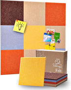 Felt Bulletin Board Wall Tiles, Cork Board Alternative by PebblingQ