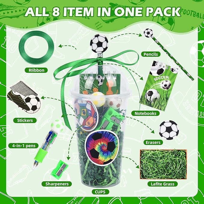 LiYiQ 247 Pcs Soccer Party Supplies Return Gifts - Image 3