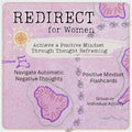 Redirect for Women Cards – Turn Automatic Negative Thinking to Positive by COMPASSPositiveMindsetTools