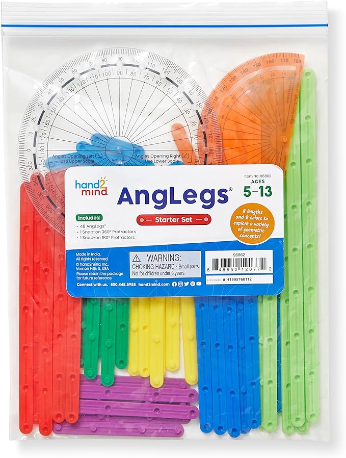 hand2mind AngLegs Starter Set by hand2mind