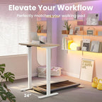 HUANUO 32" Small Electric Standing Desk Adjustable Height, 4 Memory Height - Image 9