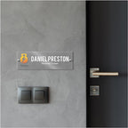 Custom Door Name Plate with Business Logo - Image 5