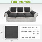Couch Arm Covers, Waterproof Armrest Cover - Image 6