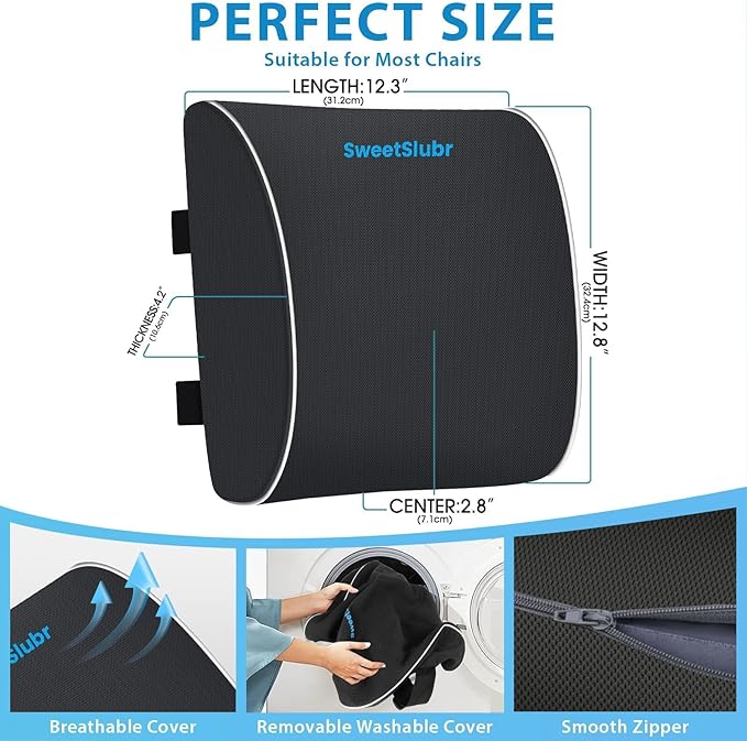 SweetSlubr Lumbar Support Pillow - Image 2