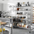 Regal Altair 14" Deep x 48" Wide x 74" Height Wire Shelving Kit | 6-Tier | NSF - Image 5