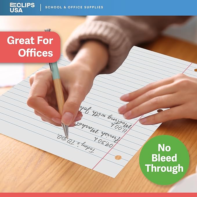 Loose Leaf Paper College Ruled Notebook Paper College Ruled Lined Writing - Image 6