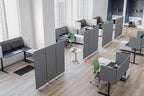 Stand Up Desk Store ReFocus Freestanding Noise Reducing Acoustic Room Wall - Image 5