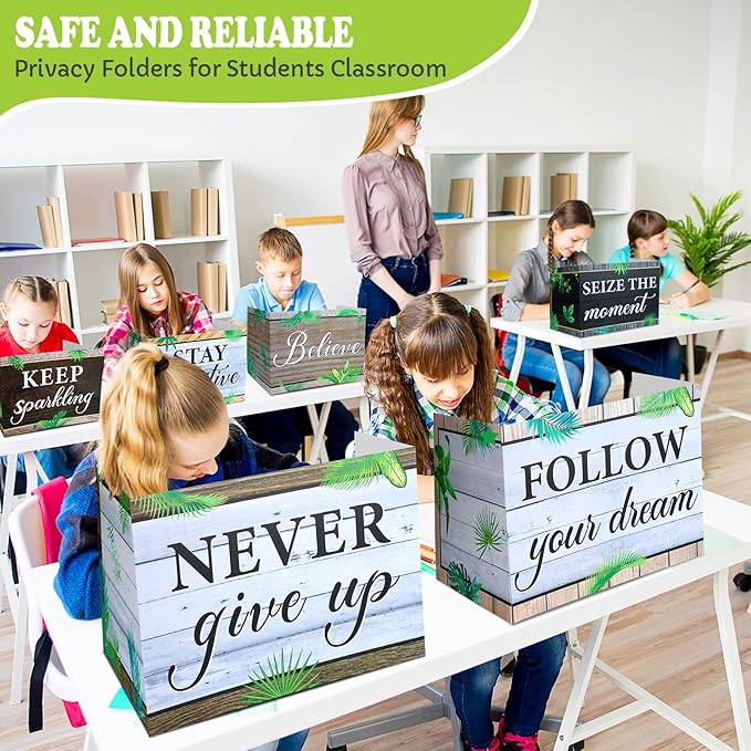 Honoson 24 Pcs Bulk Inspirational Privacy Folders - Image 6