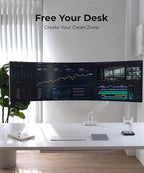 Modernsolid Heavy Duty Monitor Arm Desk Mount - Image 7