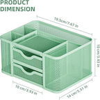 Marbrasse Mesh Desk Organizer, Pen Organizer - Image 4