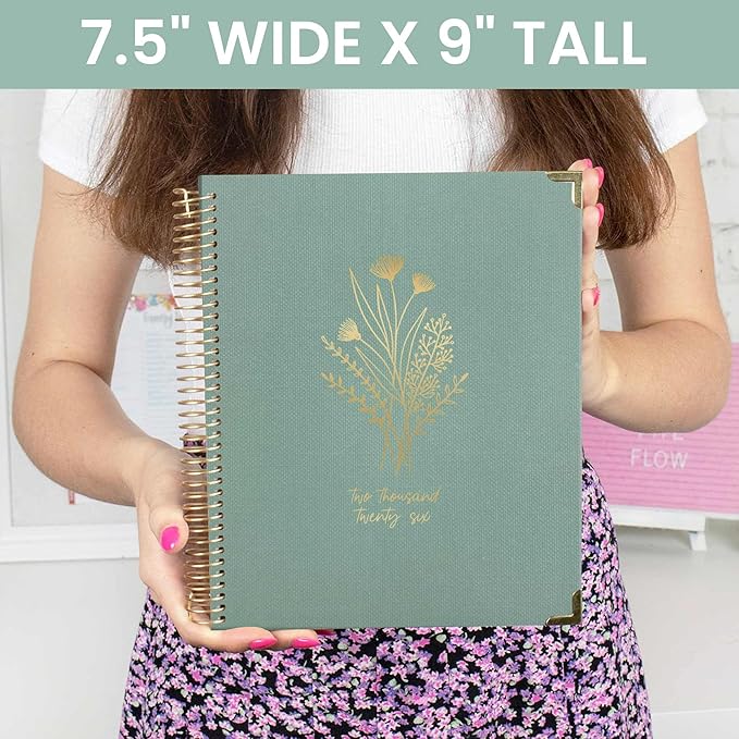 bloom daily planners 2026 Hardcover Calendar Year Goal & Vision Planner - Image 6