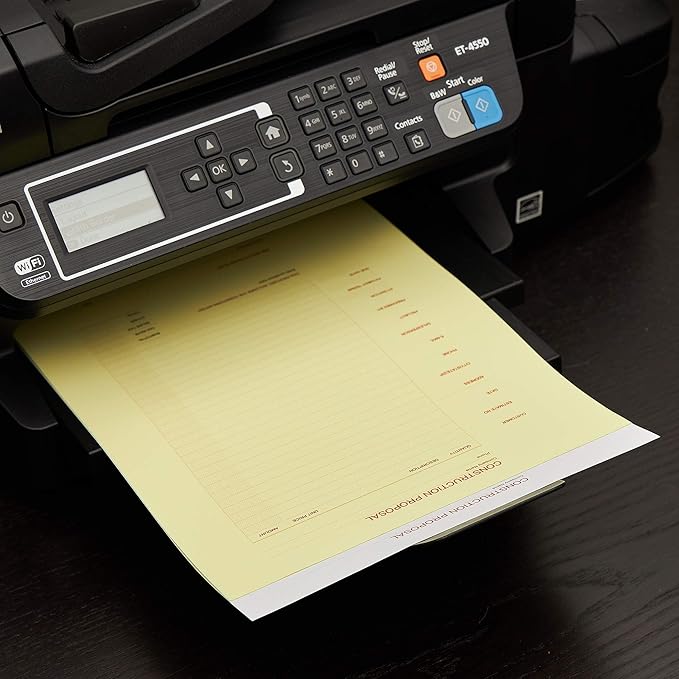 Limited Papers, Carbonless Sheets, Pre Collated, Bond Finish., 1 Ream) - Image 4
