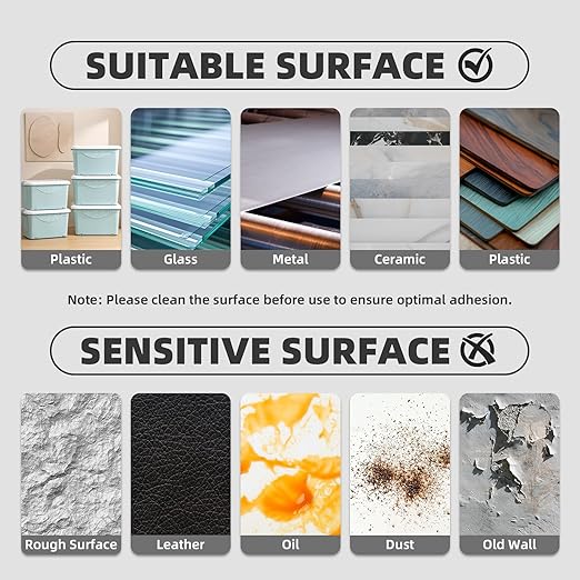 3M Double Sided Foam Tape 0.39in x 20Ft Removable No Damge Double Sided Wall - Image 3
