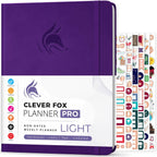 Clever Fox Planner PRO Light – Weekly & Monthly Life Planner to Increase