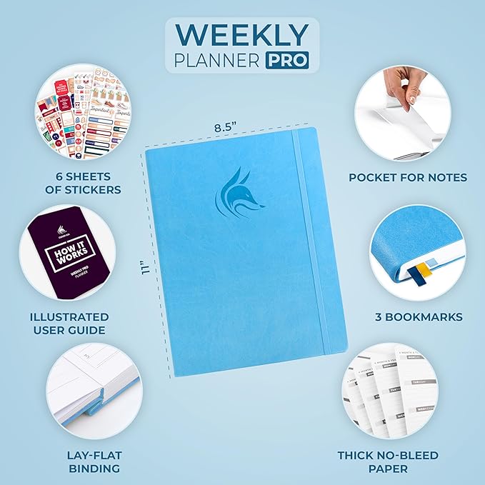Clever Fox Planner PRO – Weekly & Monthly Life Planner to Increase Productivity - Image 2