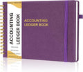 HAUTOCO Hardcover Accounting Ledger Book by HAUTOCO