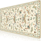 iCasso Beige Large Mouse Pad, Desk Matt - Image 6
