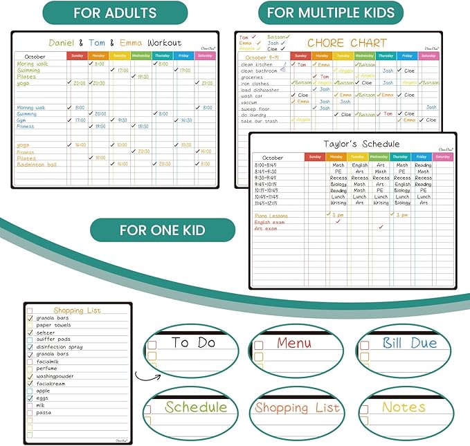 Magnetic Dry Erase Chore Chart - Image 5