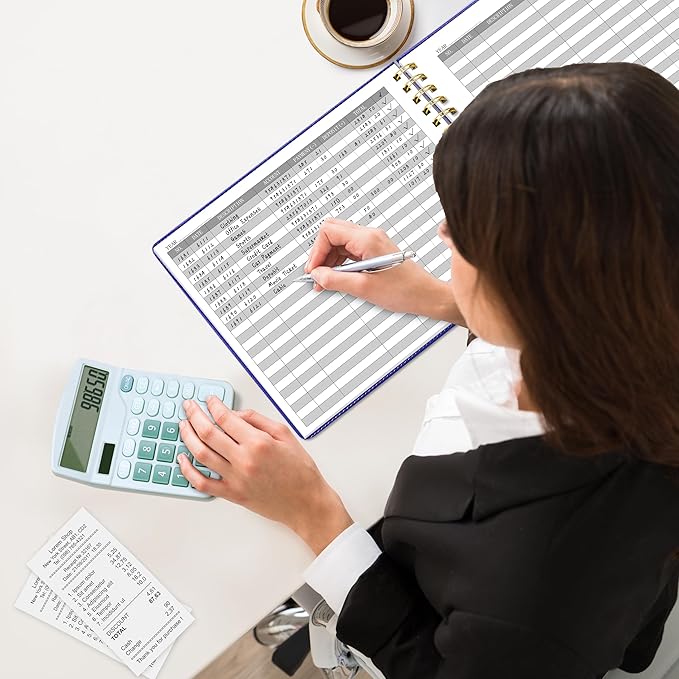 HAUTOCO Hardcover Accounting Ledger Book - Image 6