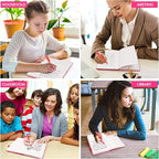 feela 12 Pack Notebooks Journals Bulk, Hardcover Notebook Classic Ruled Lined - Image 7