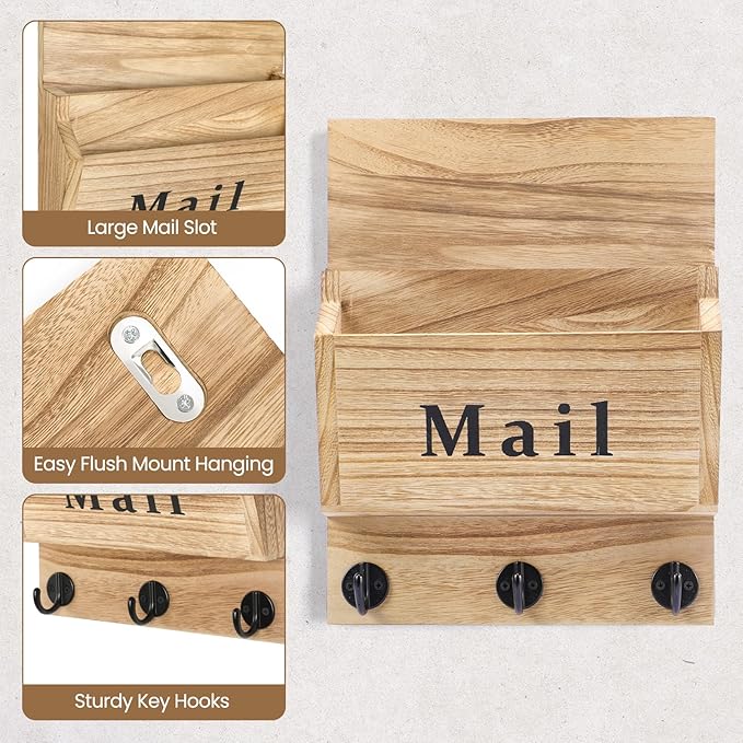 Lucundm Mail and Key Holder - Image 3