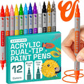 ARTISTRO 12 Acrylic Paint Markers by ARTISTRO