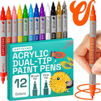 ARTISTRO 12 Acrylic Paint Markers by ARTISTRO