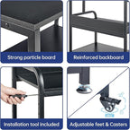 Fannova 32.3" x 18.9" Extra Large Printer Stand Table - Image 8