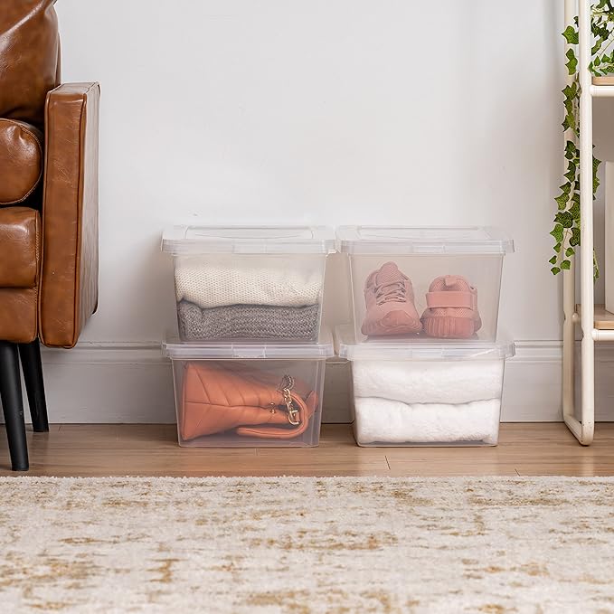 IRIS USA 12-Pack Storage Bins - Image 5