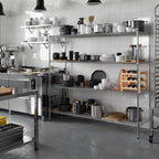 Regal Altair 21" Deep x 72" Wide x 64" Height Wire Shelving Kit | 4-Tier | NSF - Image 2