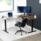 VIVO Electric Corner 63 x 47 inch L-Shaped Standing Desk, Memory Height - Image 7