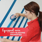XFasten Professional Blue Painters Tape 2.5-Inches x 60-Yards Blue Painters - Image 8