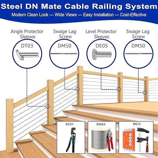 Steel DN Mate 50 Pack Stainless Steel Protector Sleeves - Image 6