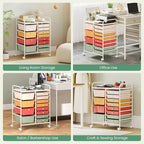 Giantex 12 Drawer Rolling Cart - Image 9