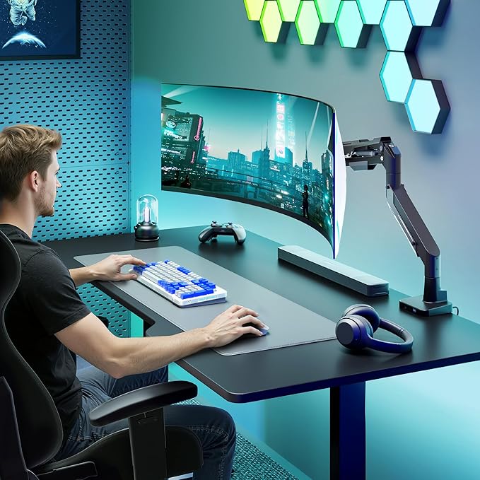 ARES WING Heavy Duty Ultrawide Monitor Arm - Image 2