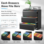 Pataku Metal Lateral File Cabinet - Image 4