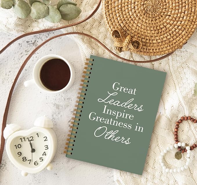 OXW Green Notebooks for Work, Employee Appreciation Gifts, Leadership Gifts - Image 3