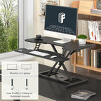FLEXISPOT 36-inch Standing Desk Converter Height Adjustable Sit to Stand Up - Image 5