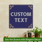Custom Sign, Custom Street Sign, 11 Font Colors, 13 Font Styles, 4 Hole Options - Image 4