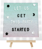 Changeable Felt Letter Board by ANPHSIN