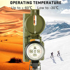 Eyeskey Multifunctional Military Sighting Navigation Compass - Image 6