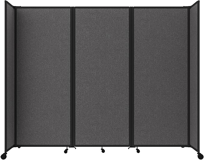 Versare Room Divider 360 Portable Wall Partition | Folding Panels | Large by VERSARE