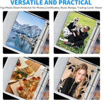 Sheet Protectors 400 Page, Page Protector 8.5" x 11" ，Upgraded Clear Plastic - Image 2
