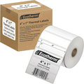 4" x 1" Thermal Labels | 4 Rolls | 5360 Labels | fits Zebra, Offnova Thermal by EcothermProducts