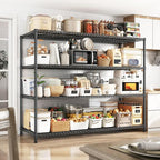 DurayLoly 2500 LBS Shelf Storage Shelves 68.1" W Wire Shelving Unit, Garage - Image 8