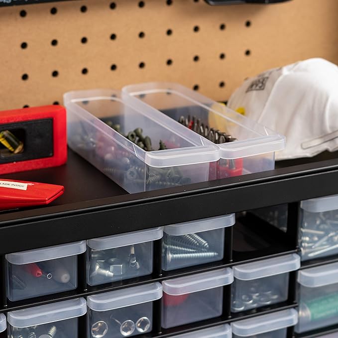 IRIS USA Plastic Storage Drawers, Stackable Teacher Toolbox, Small Parts - Image 7