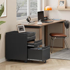 LONGLINK 3 Drawer Mobile File Cabinet - Image 7