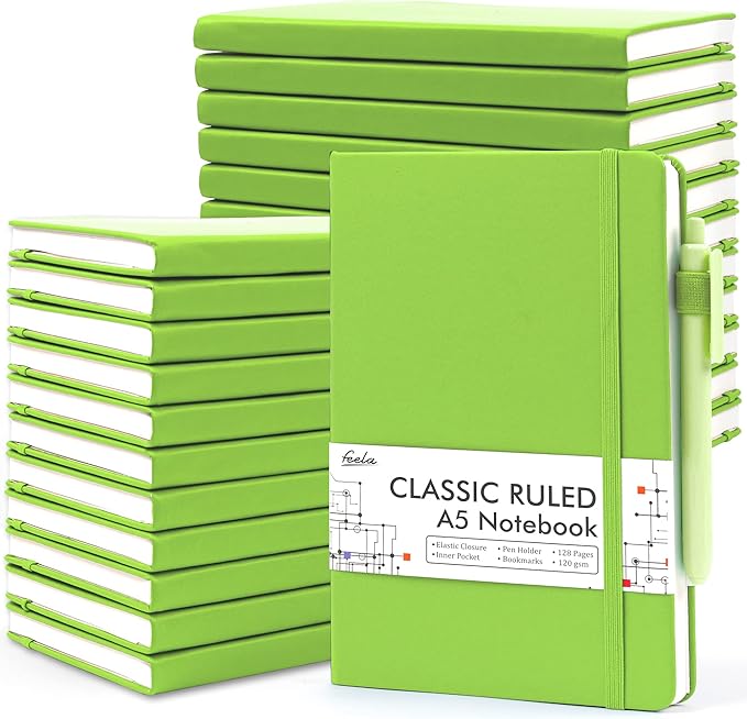 feela 24 Pack Journal Notebook Bulk by feela