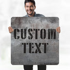 Custom Sign, Custom Street Sign, 11 Font Colors, 13 Font Styles, 4 Hole Options - Image 2