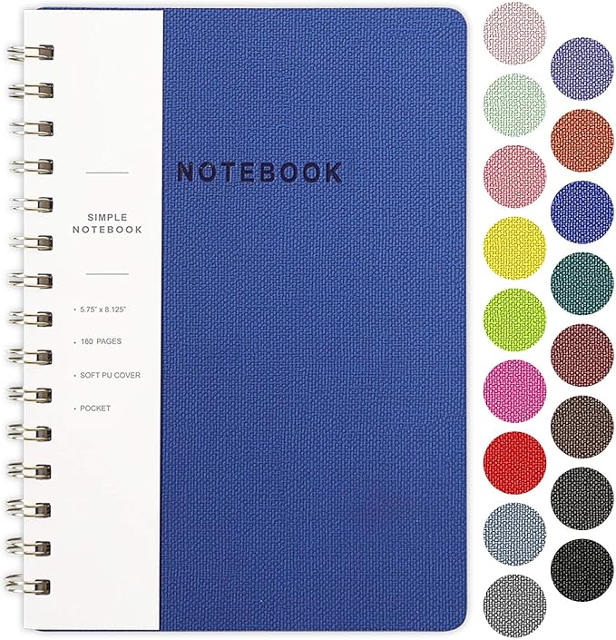 Spiral Notebook-5.75" x 8.125" College Ruled Journal by Oneirom